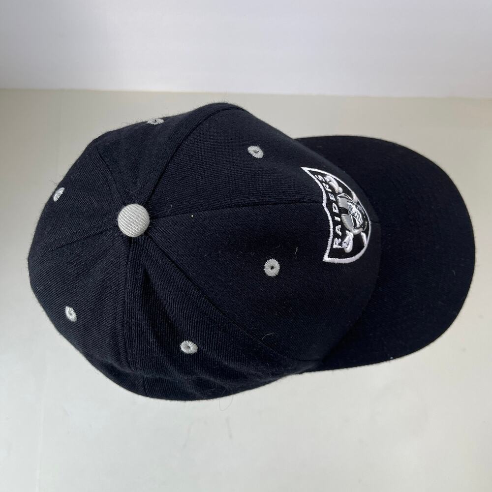 Las Vegas Raiders Ball Cap Hat One Size Black 47 Brand NFL Embroidered Logo Dad - Picture 6 of 10